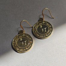 Load image into Gallery viewer, The UAE Arabian Sand Gazelle Small earrings