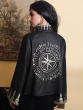 Load image into Gallery viewer, HOROUF Black Short Jacket