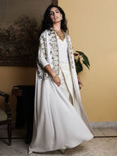 Load image into Gallery viewer, HOROUF Women Abaya - White