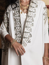 Load image into Gallery viewer, HOROUF Women Abaya - White