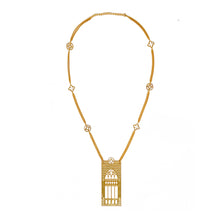Load image into Gallery viewer, Sautoir - Triple Arch Window  Necklace