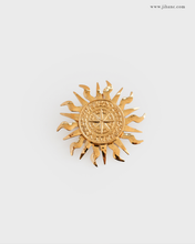 Load image into Gallery viewer, Small Brooch _ Phoenician Sun