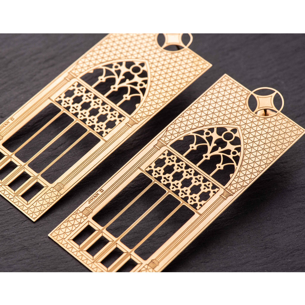 The Lebanese Triple Arch Windows Earrings