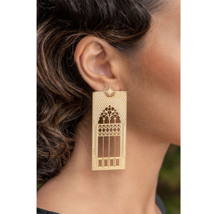 The Lebanese Triple Arch Windows Earrings