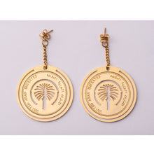 Load image into Gallery viewer, UAE Palm Earrings